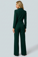 Combinaison blazer cintrée Séraphine Vert
