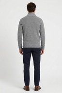 Cardigan Homme Zippé Col Montant