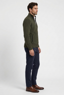 Cardigan Homme Zippé Col Montant