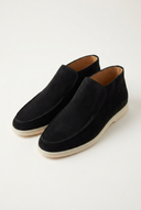 Mocassins Montants Daim Homme