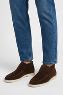 Mocassins Montants Daim Homme