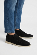Mocassins Montants Daim Homme