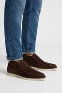 Mocassins Montants Daim Homme