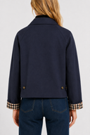 Femme Veste Légère Coupe Vichy