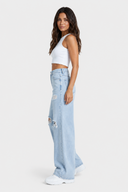 Jean Large Déchiré Riley