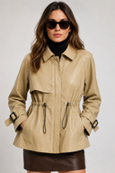 Veste Trench Cuir Rosie