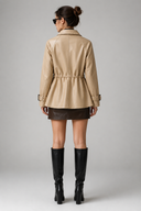 Veste Trench Cuir Rosie