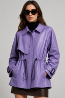 Veste Trench Cuir Rosie