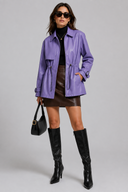 Veste Trench Cuir Rosie